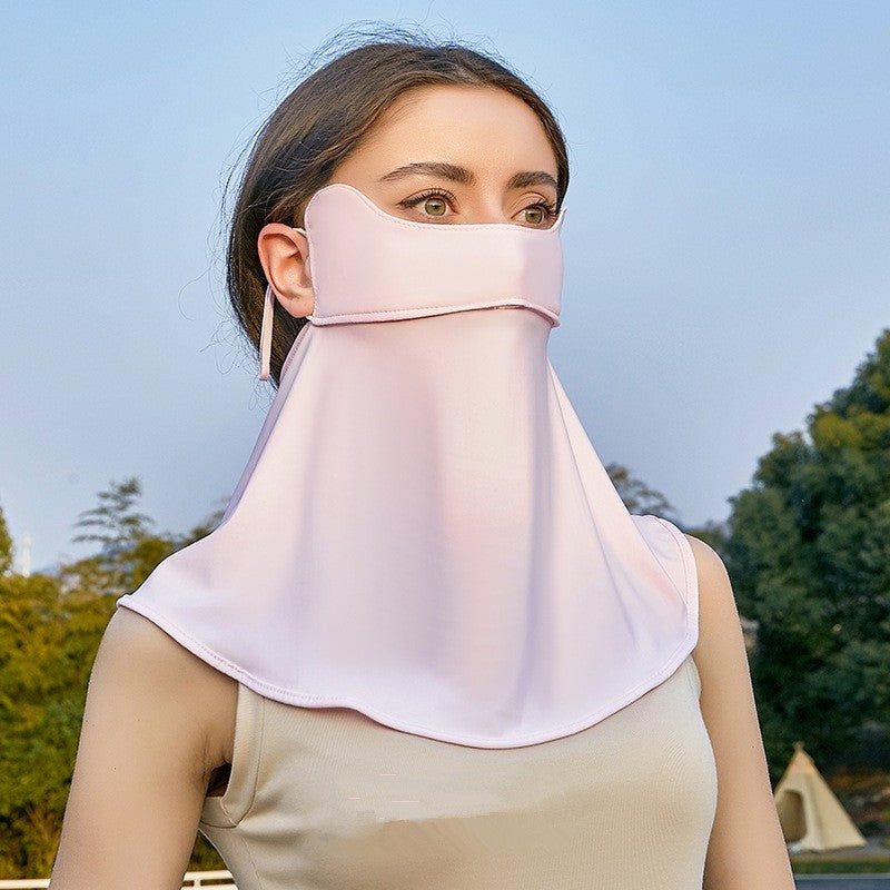 Breathable Neck Sun Shield For Half Face UV Protection