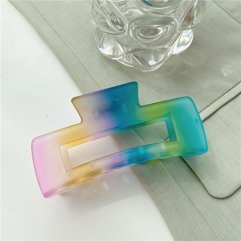 Gradient Color Various Shapes Claw Clip