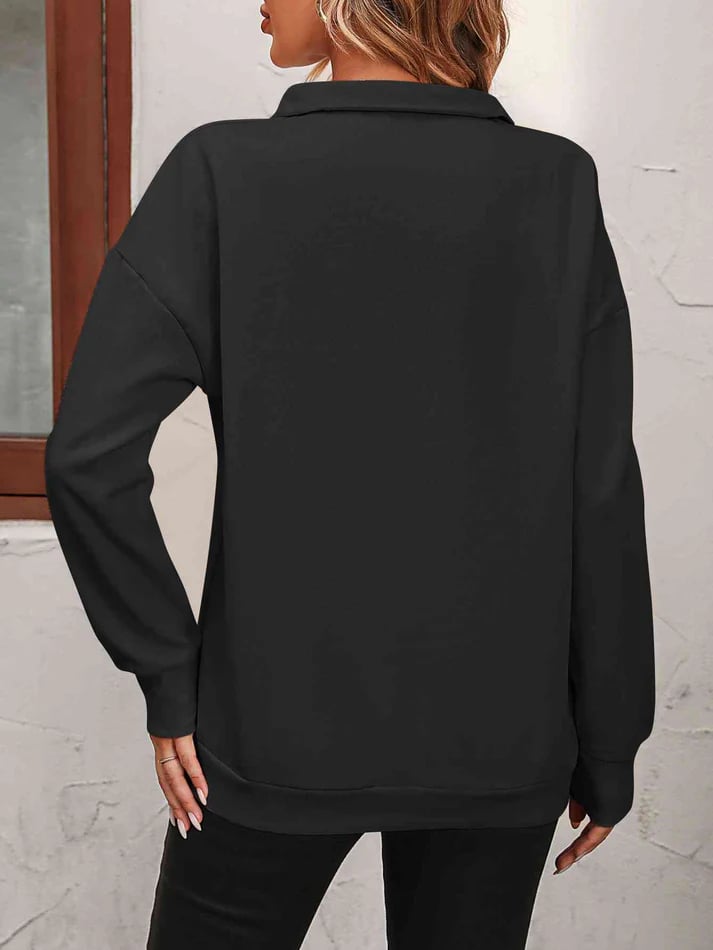 The Effortless Quarter-Zip Pullover - Your Perfect Spring & Fall Layer + 50% OFF