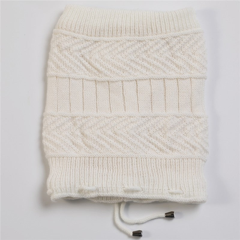 Dual Purpose Knitted Neck Warmer Beanie