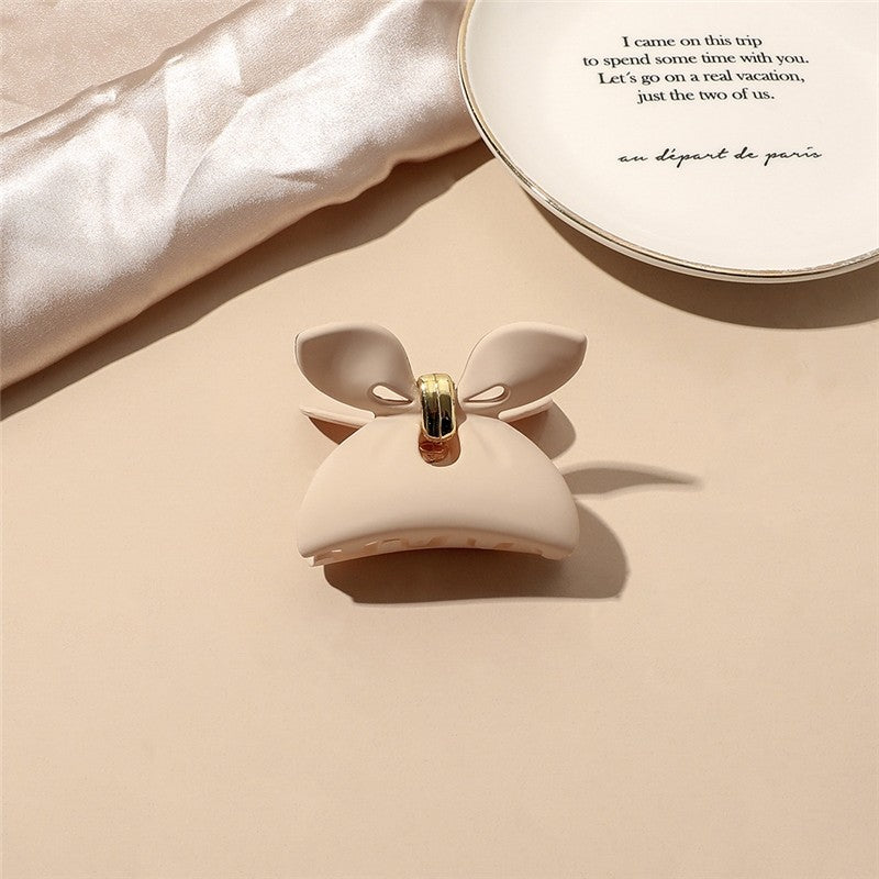 Fashion Solid Matte Hair Claw Clip