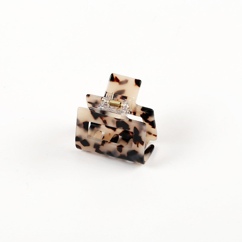 Small Retro Acetate Hair Claw Clip