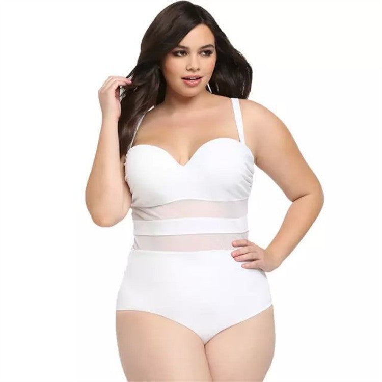 Sexy Backless Plus Sizes One Piece Women Swimwear