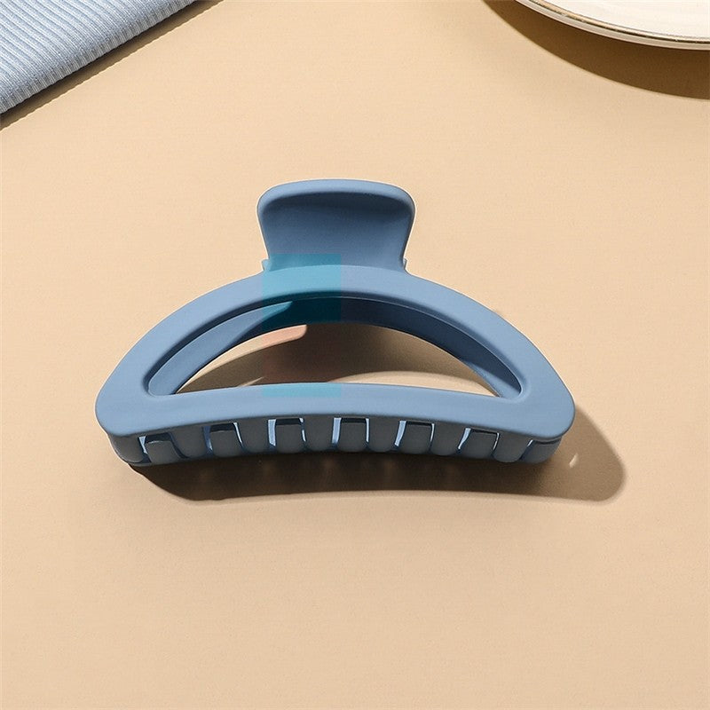 Matte Blue Multi Shape Claw Clip