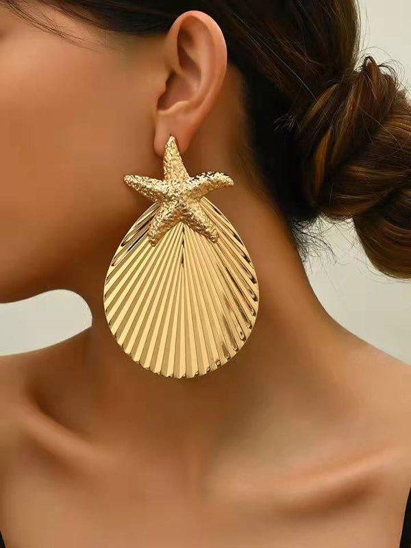 Geometric Drop Earrings