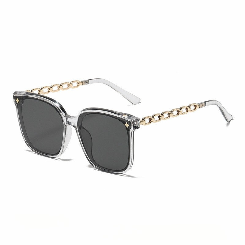 Chain Temple Sunglasses Women