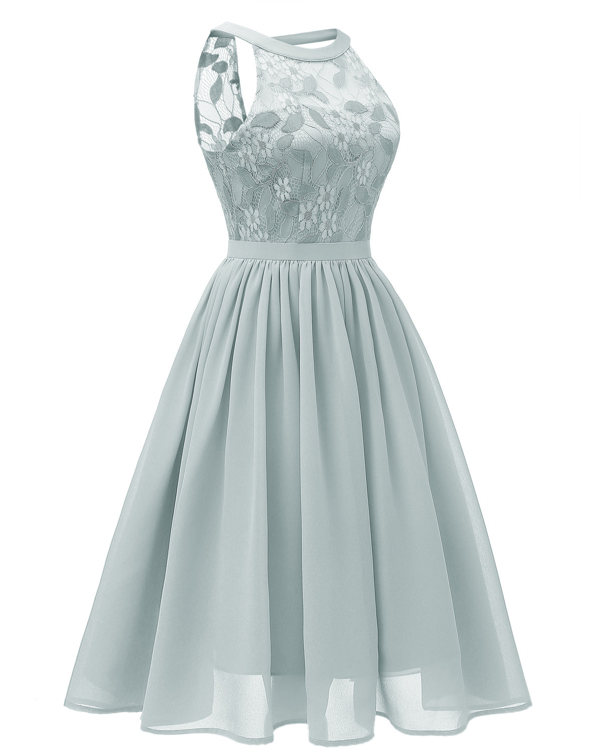 Sexy Summer Chiffon Lace Dresses-Dresses-Free Shipping at meselling99