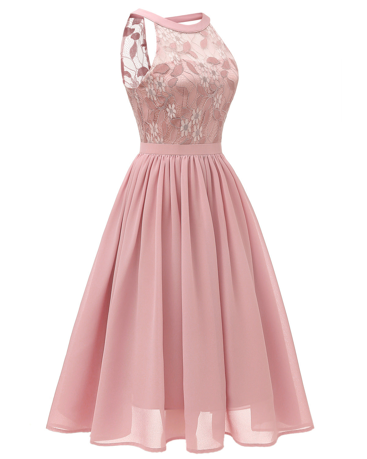 Sexy Summer Chiffon Lace Dresses-Dresses-Free Shipping at meselling99