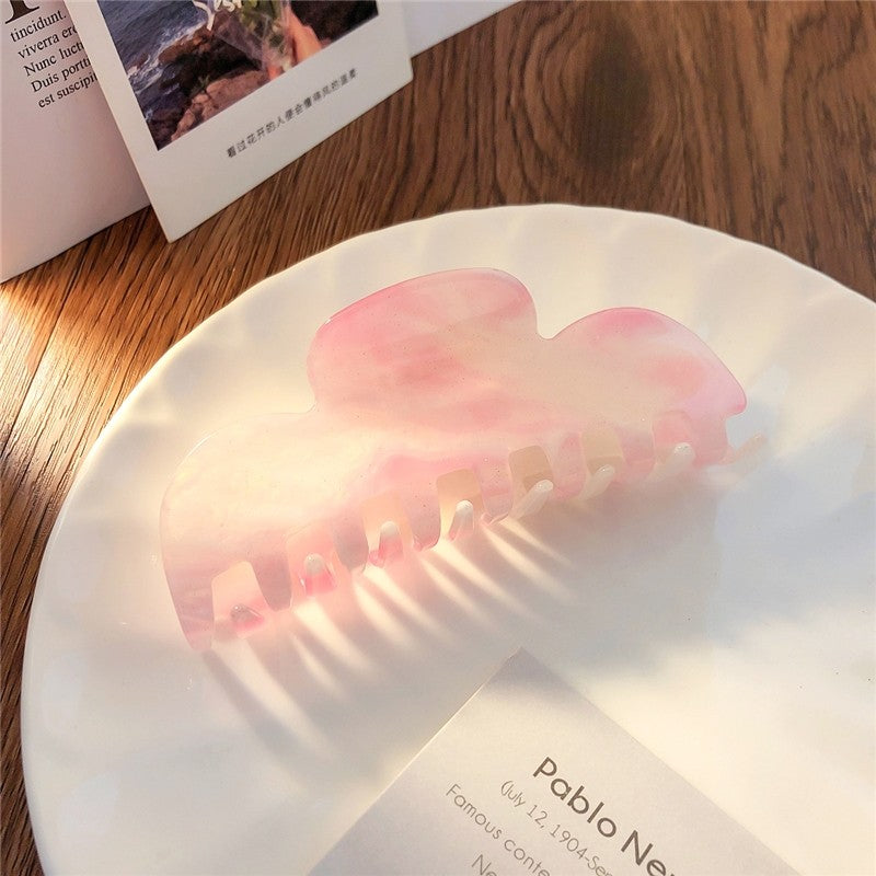 Acrylic Sweet Gradient Hair Claw Clip