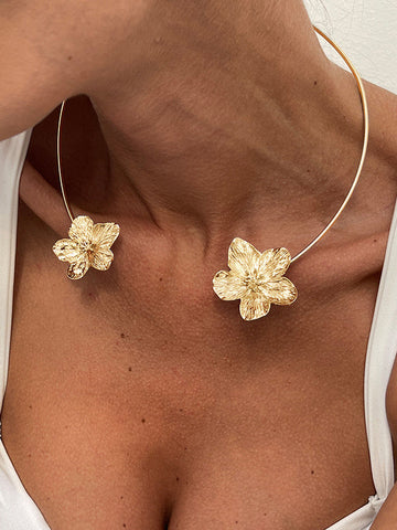 Flower Shape Necklaces Accessories