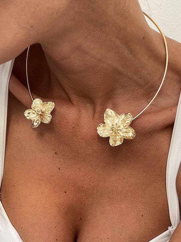 Flower Shape Necklaces Accessories