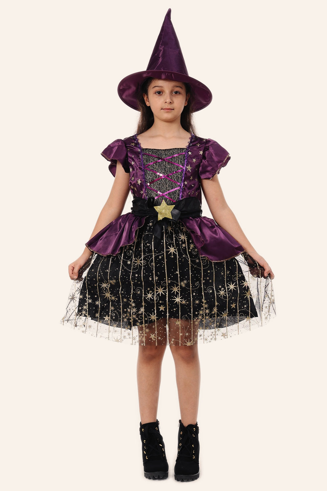 Little Witch Outfit Kid Halloween Costume