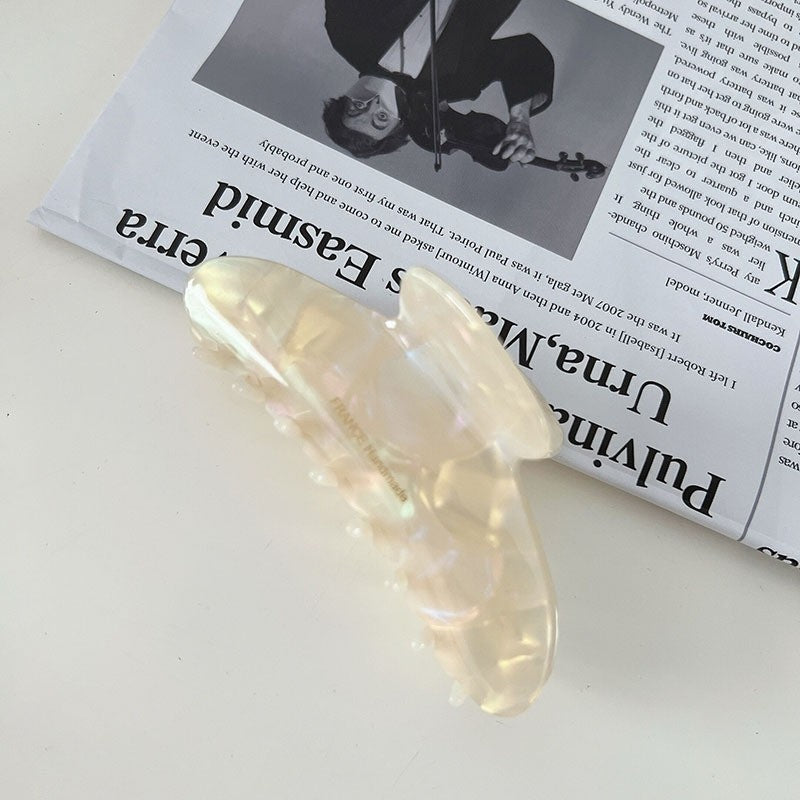 Marbled Tortoiseshell Hair Claw Clip