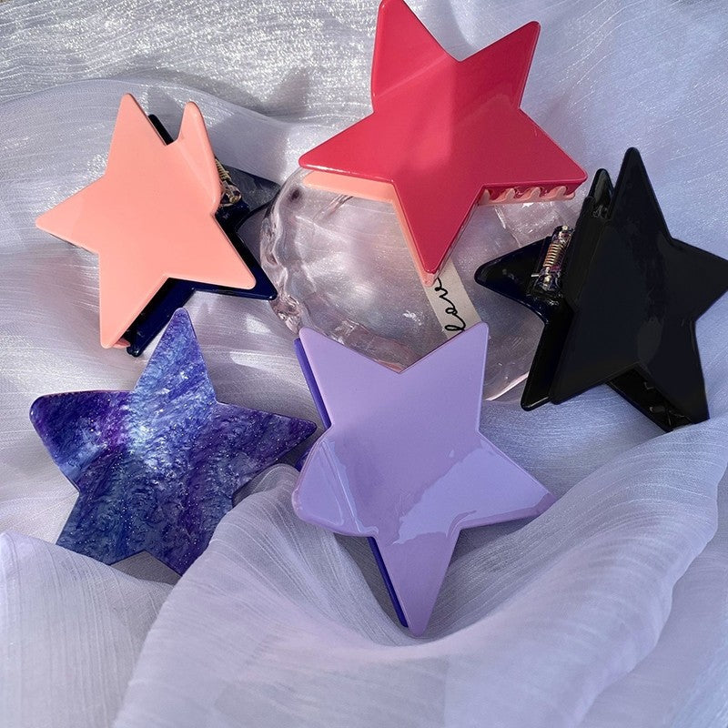 Stylish Star Shape Hair Claw Clip