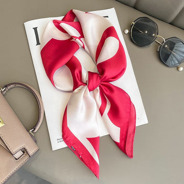 Fashion Square  Print  Scarf