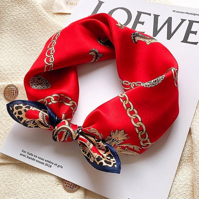 Fashion Square  Print Scarf