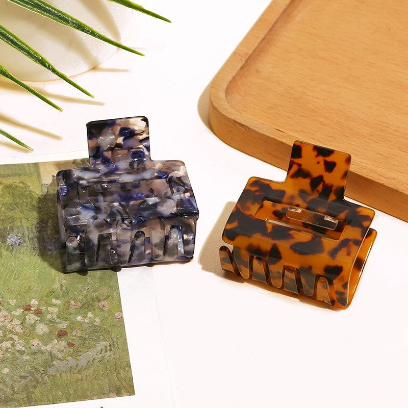 Small Retro Acetate Hair Claw Clip