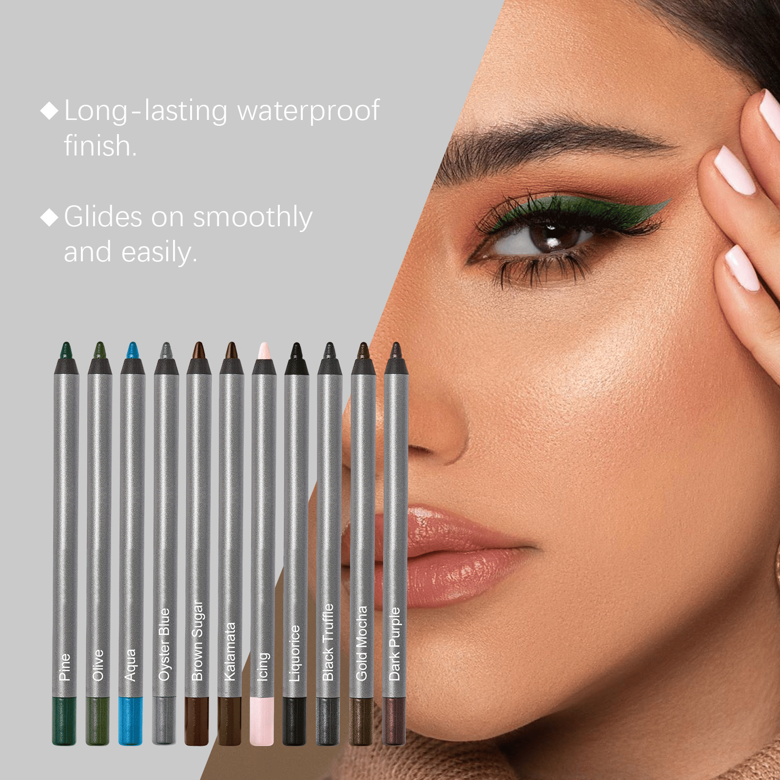 The AuraLock Eyeliner Duo - 24-Hour Smudge-Proof Precision and All-Day Stay + 1+1 FREE