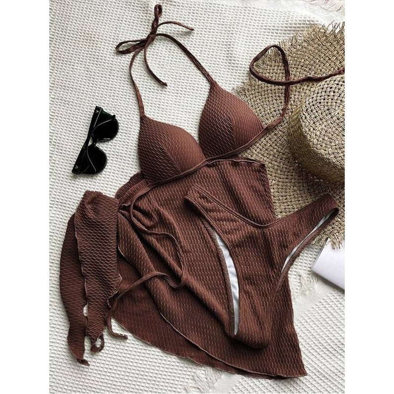 Women's Bikini Set Three-Piece Swimsuit Factory Wholesale