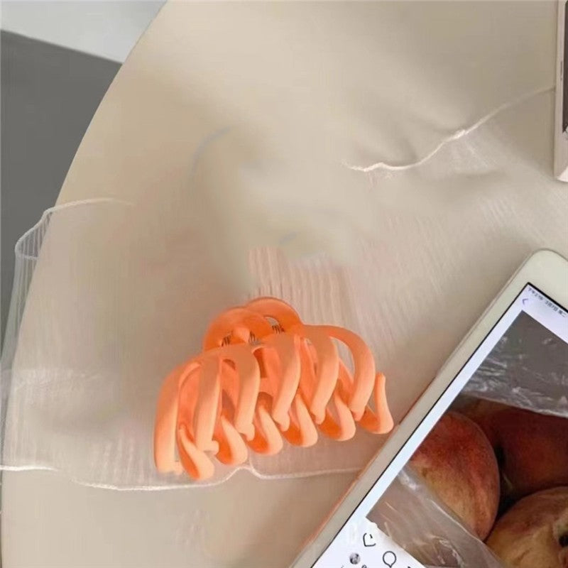 Simple Solid Color Claw Clip