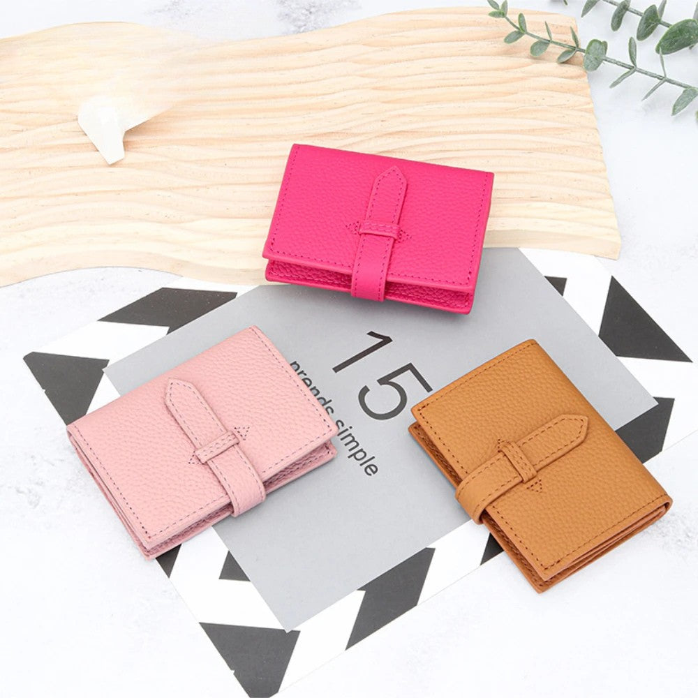 Luxury Design Genuine Leather Small Wallet