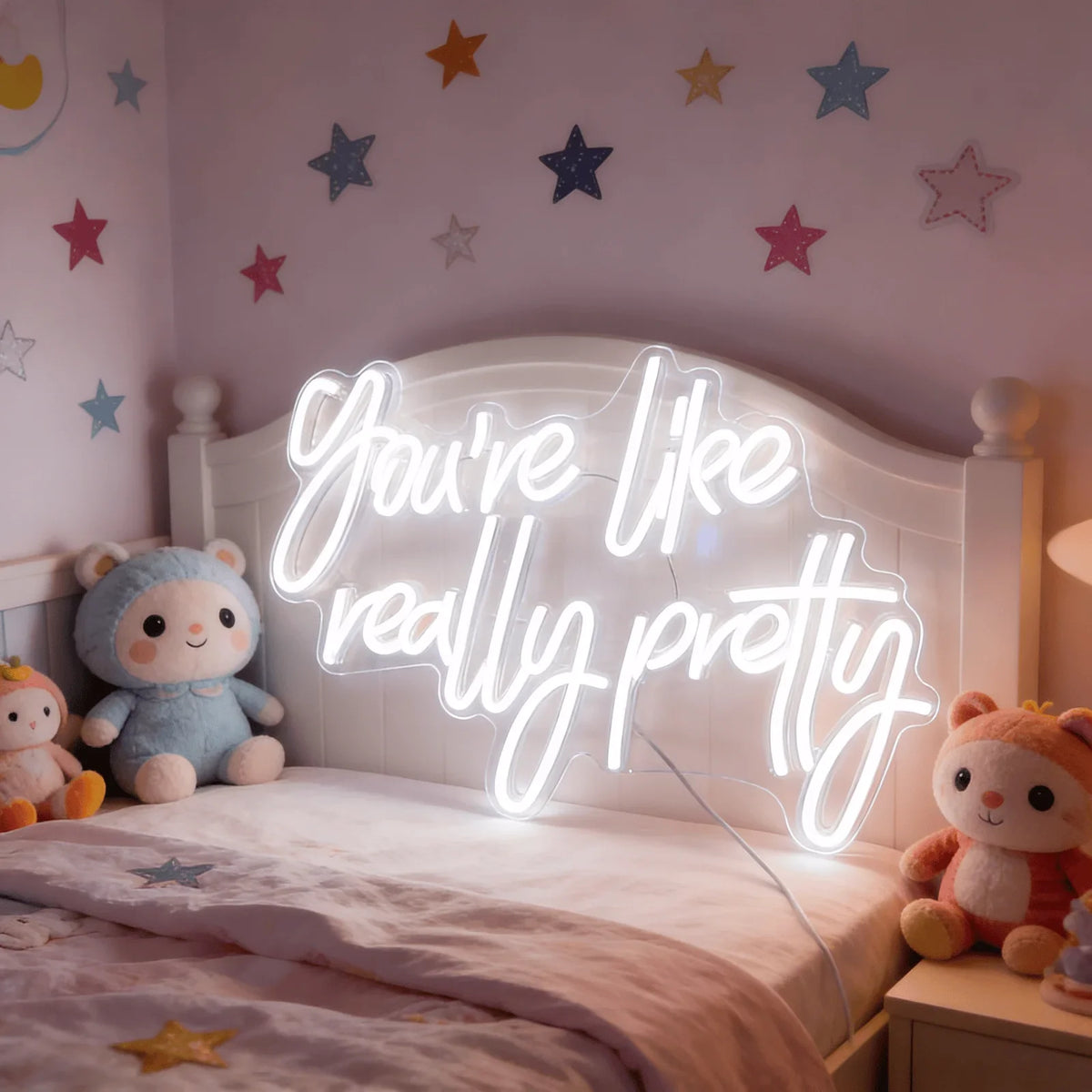 You're Like Really Pretty Neon LED Sign USB Indoor Wall Decor Light for Bedroom Wedding Home Aesthetic Decoration
