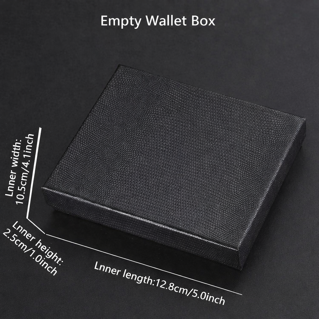 Men’s Custom Name / Photo Engraved Wallet | High-Quality PU Leather Short Purse | Personalized Gift
