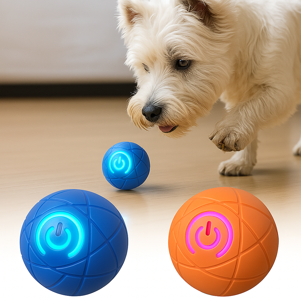 The PowerBounce Pet Ball - Endless Playtime, Rechargeable Fun + 50% OFF