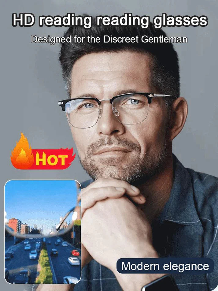 Titanium Blue Light Glasses - End Eye Strain Now. LAST DAY SALE 50% OFF