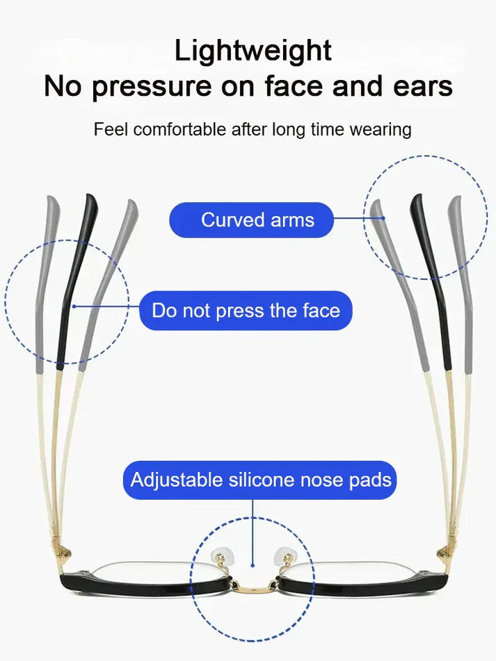 Titanium Blue Light Glasses - End Eye Strain Now. LAST DAY SALE 50% OFF