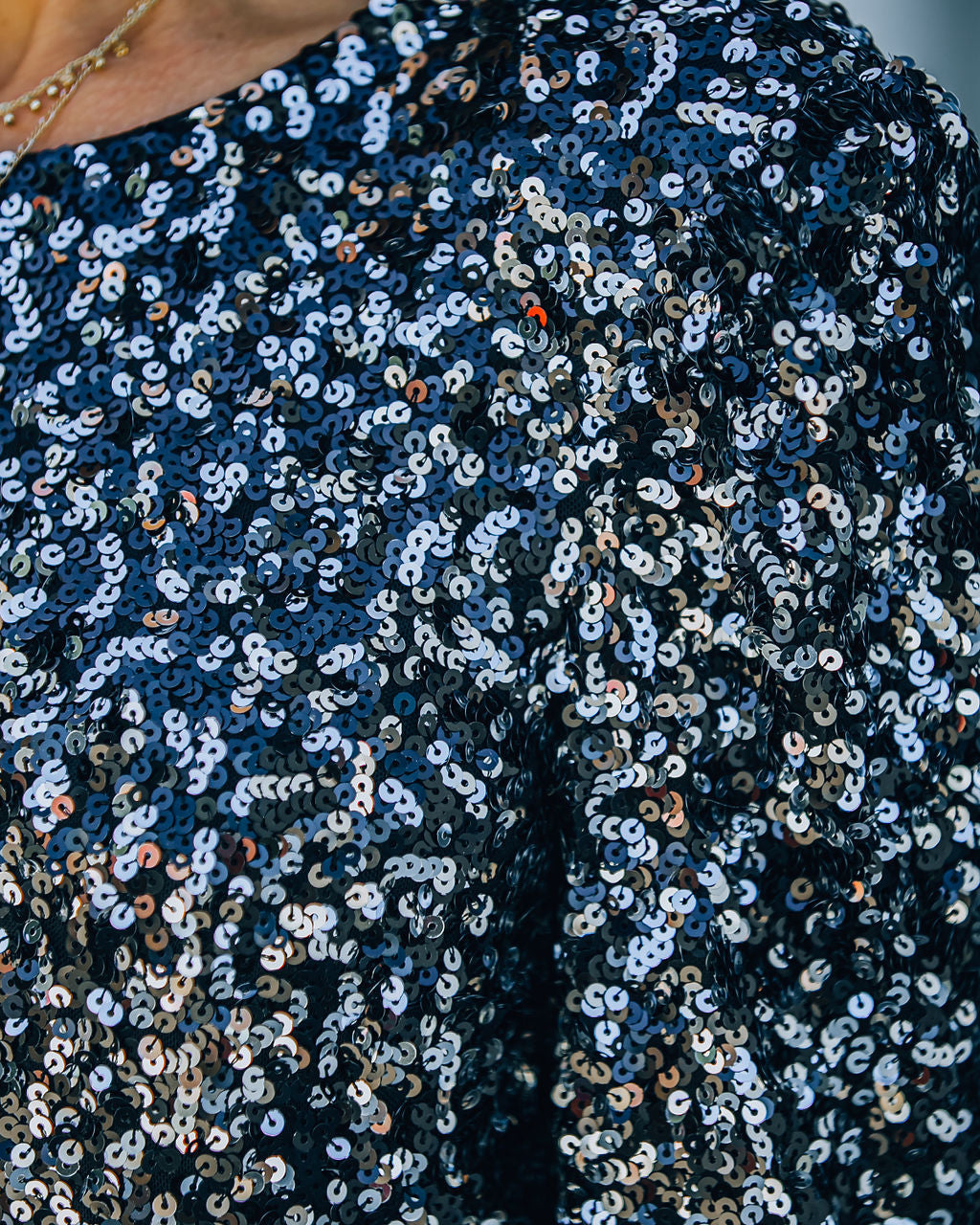 On Point Sequin Blouse