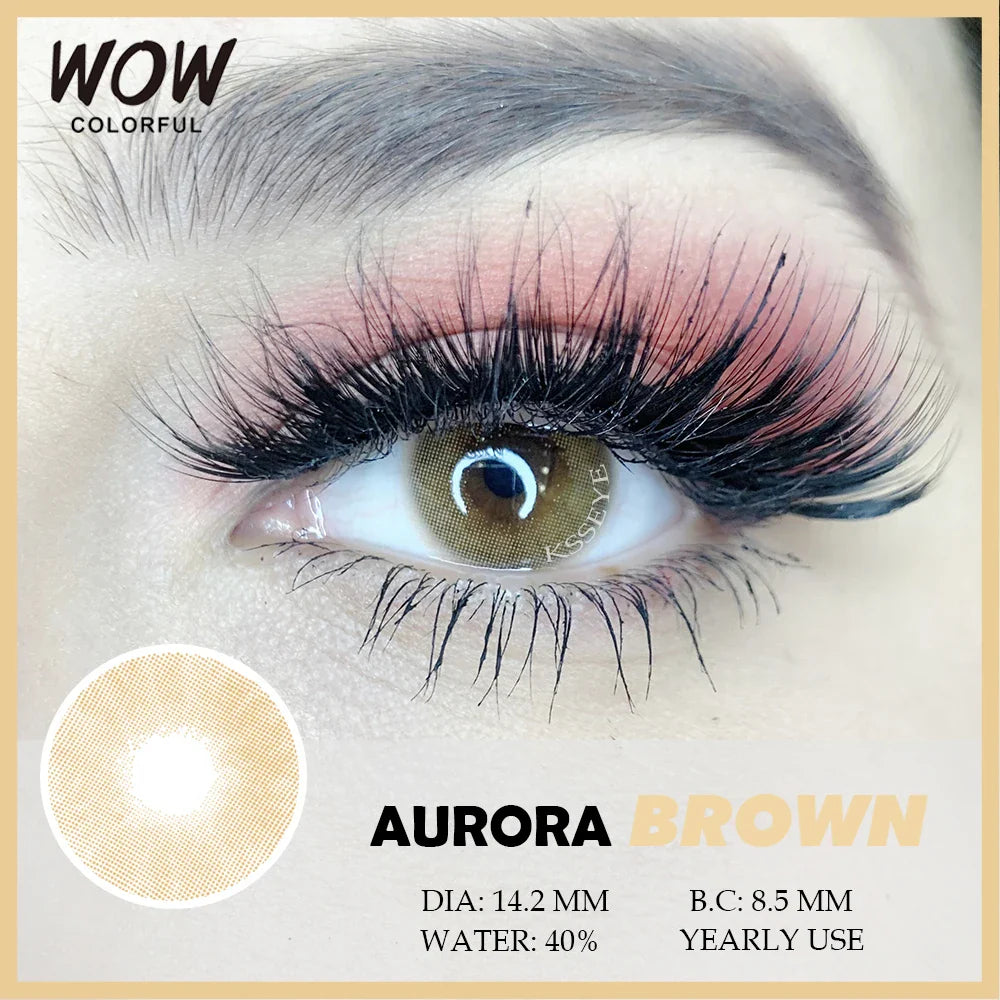 1Pair Brazil Famous Solitica Natural Color Contact lens Soft Contact Lenses Natural color Beauty pupil Yearly Used