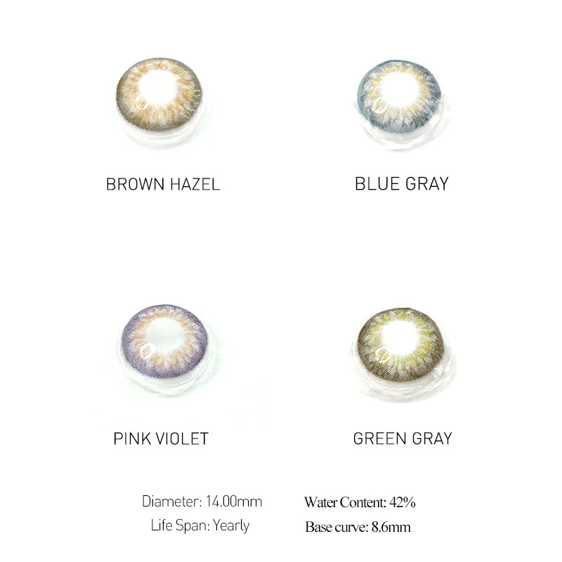 2pcs DNA Taylor Series Contact lenses for eyes Color contact lenses for eyes lenses colored eye lens For Cosmetics