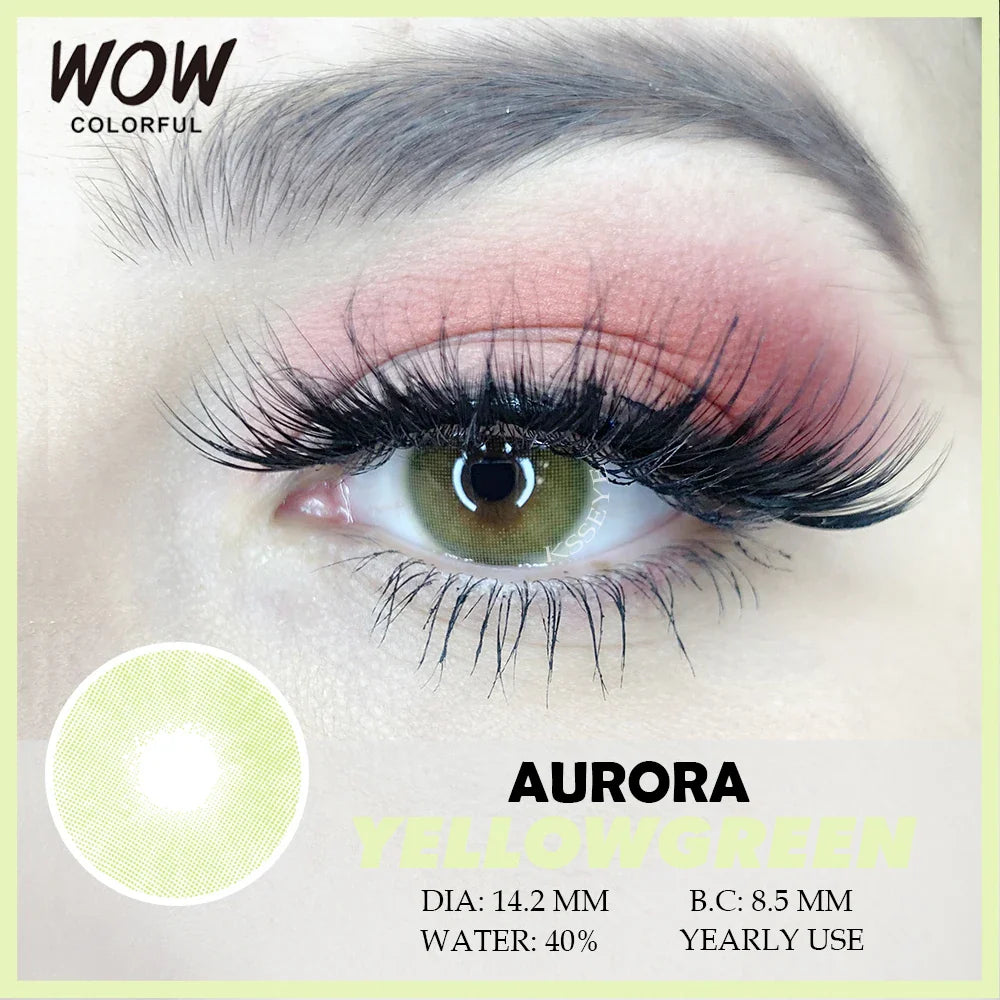 1Pair Brazil Famous Solitica Natural Color Contact lens Soft Contact Lenses Natural color Beauty pupil Yearly Used