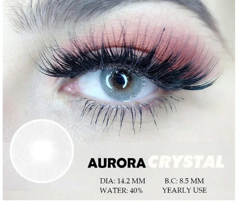 1Pair Brazil Famous Solitica Natural Color Contact lens Soft Contact Lenses Natural color Beauty pupil Yearly Used