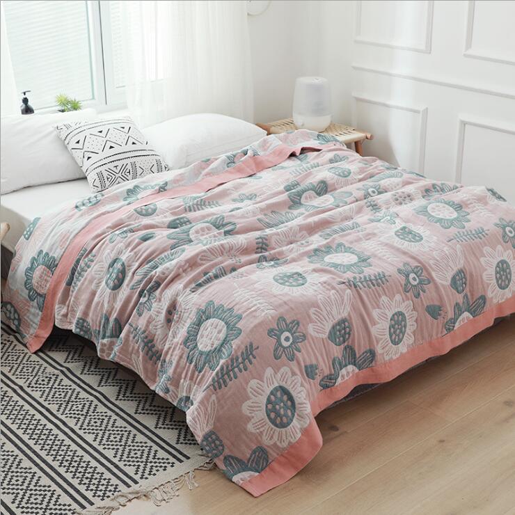 Twin Queen Size Anti Pilling Bedspread Comforter Soft Cotton Air-conditioning Throw Blankets On The Bed Summer Quilt Bed Linens