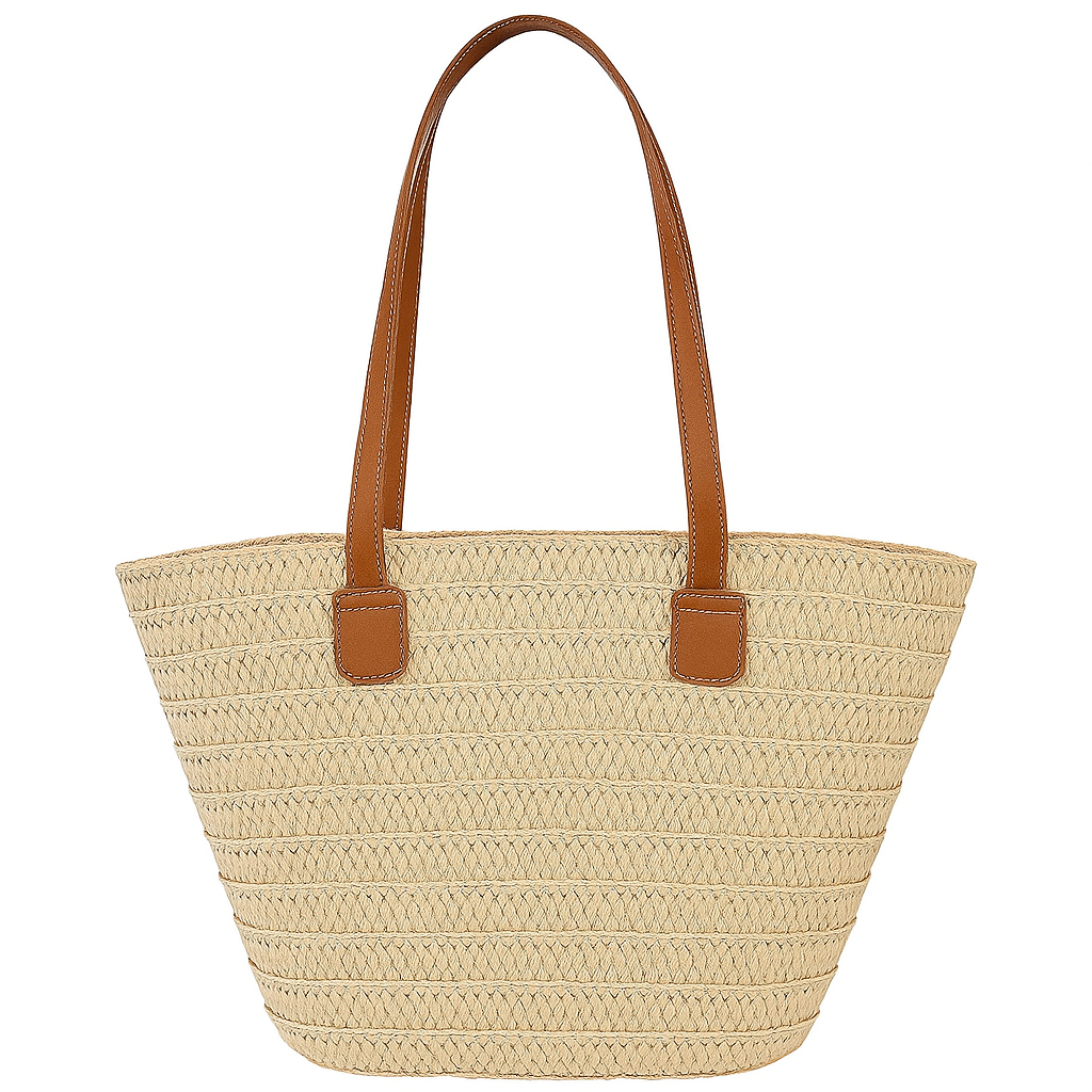 Luxury Designer Straw Tote Bag for Women