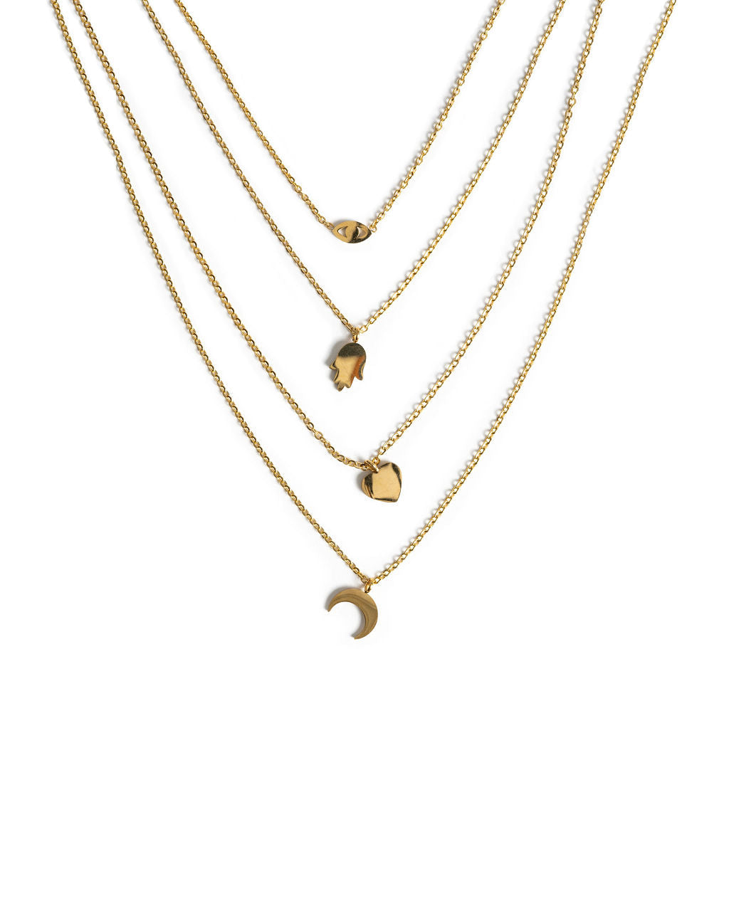 MARRIN COSTELLO - Good Luck Gold Layered Necklace