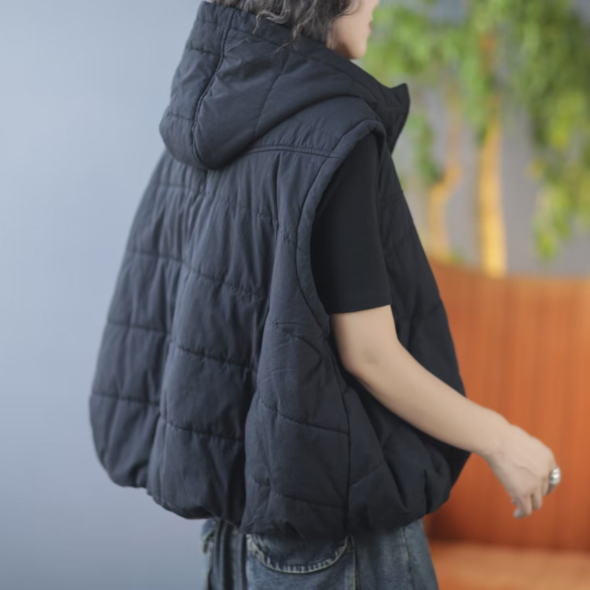 Casual Winter Sleeveless Cotton Vest