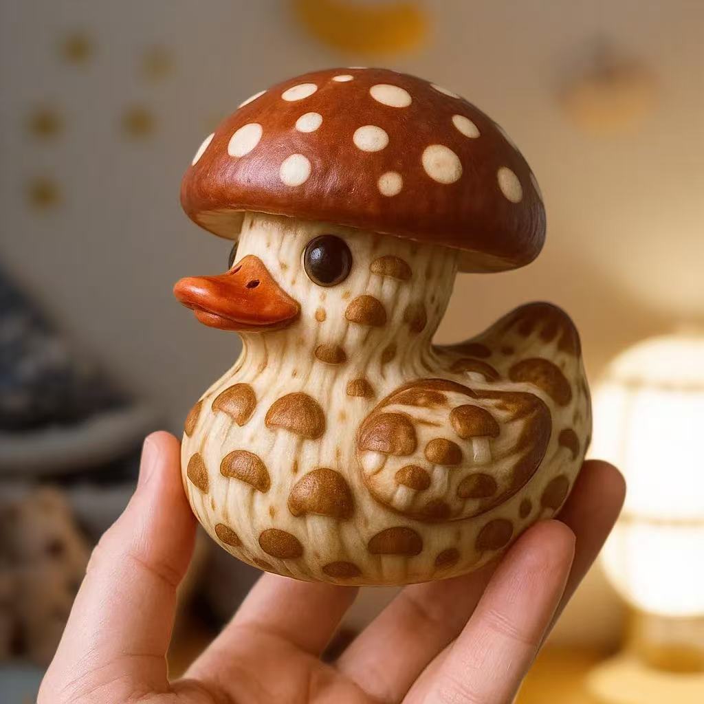 Whimsical Vegetable Duck