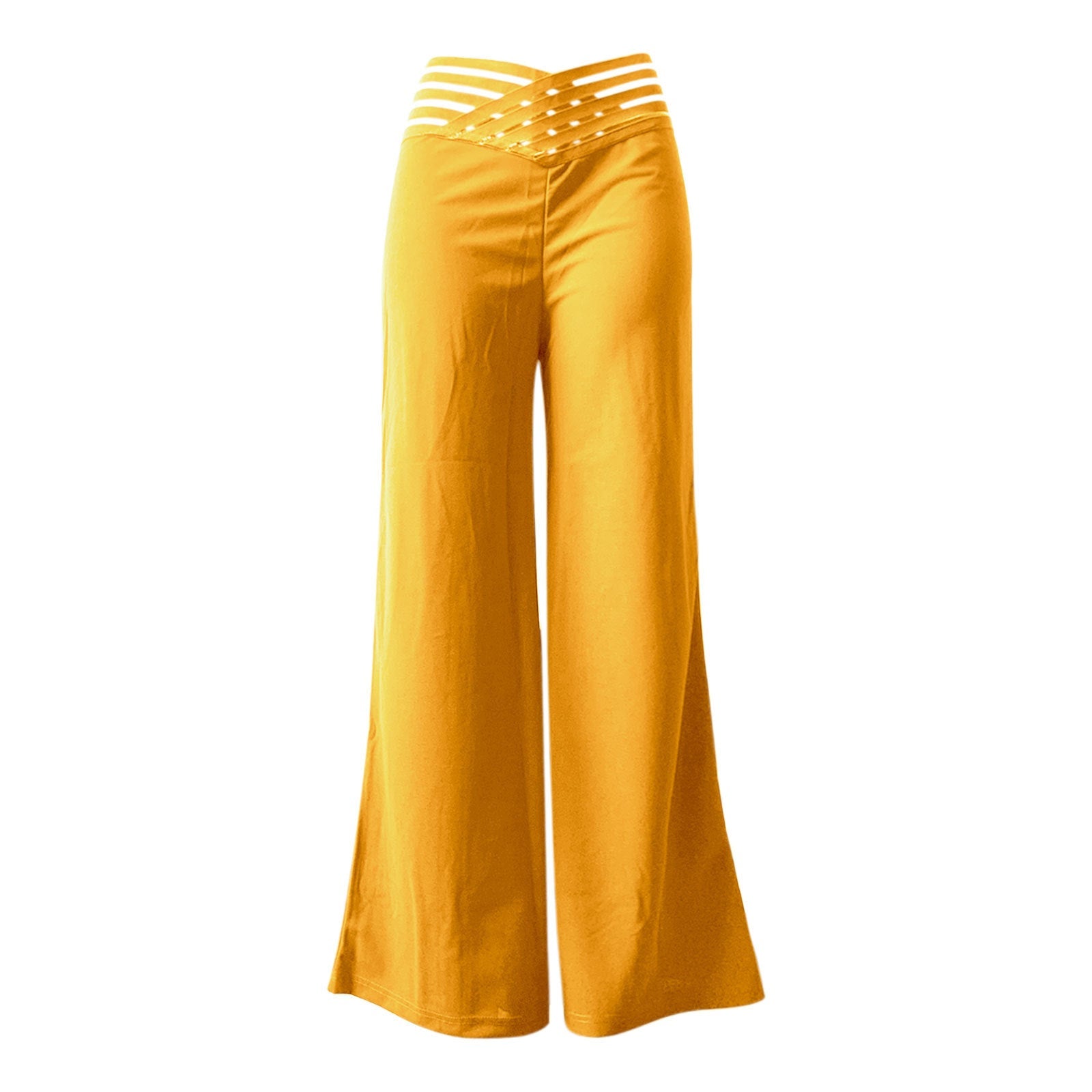 Casual Summer High Waist Wide Legs Pants
