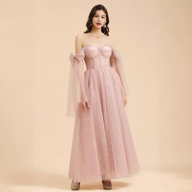 Designed One Shoulder Prom Dresses