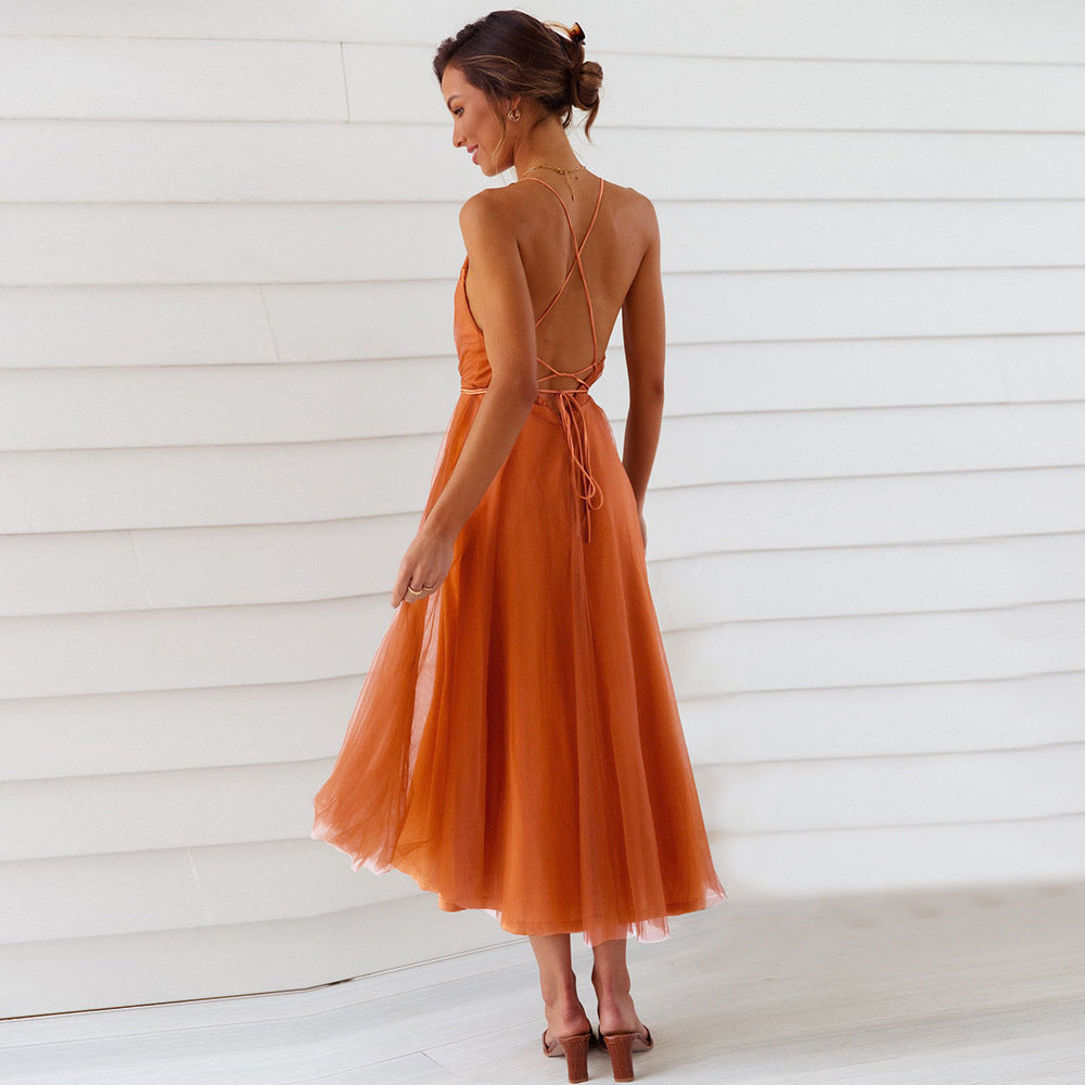 Sexy Summer Tulle Fairly Women Party Dresses-Dresses-Free Shipping at meselling99