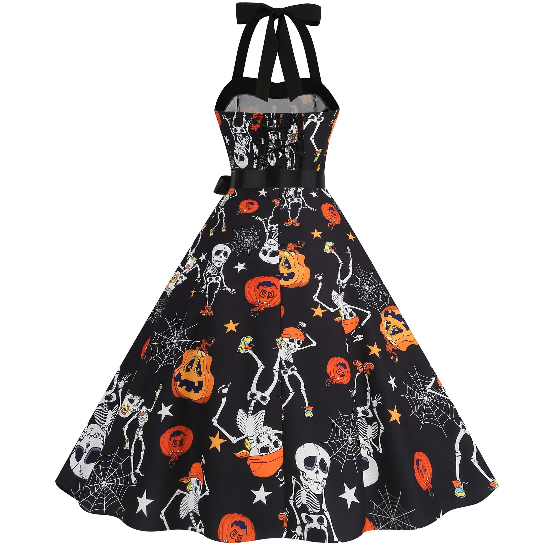 Elegant Vintage Halloween Dress