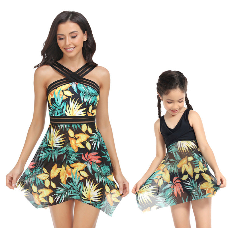 Summer Mother & Kids Women Swimsuits