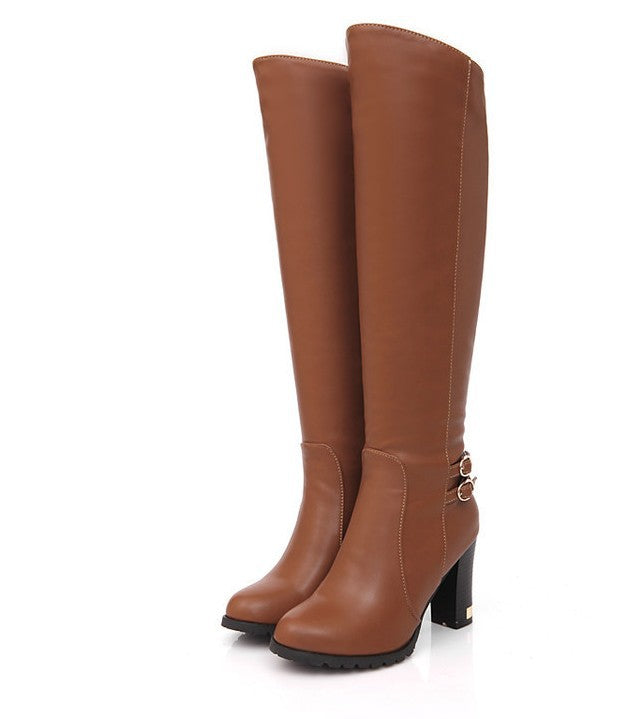 Fashion Winter Plus Sizes Knee High Boots