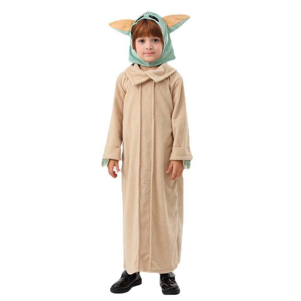 Halloween Mandalorian & Baby Yoda Costume