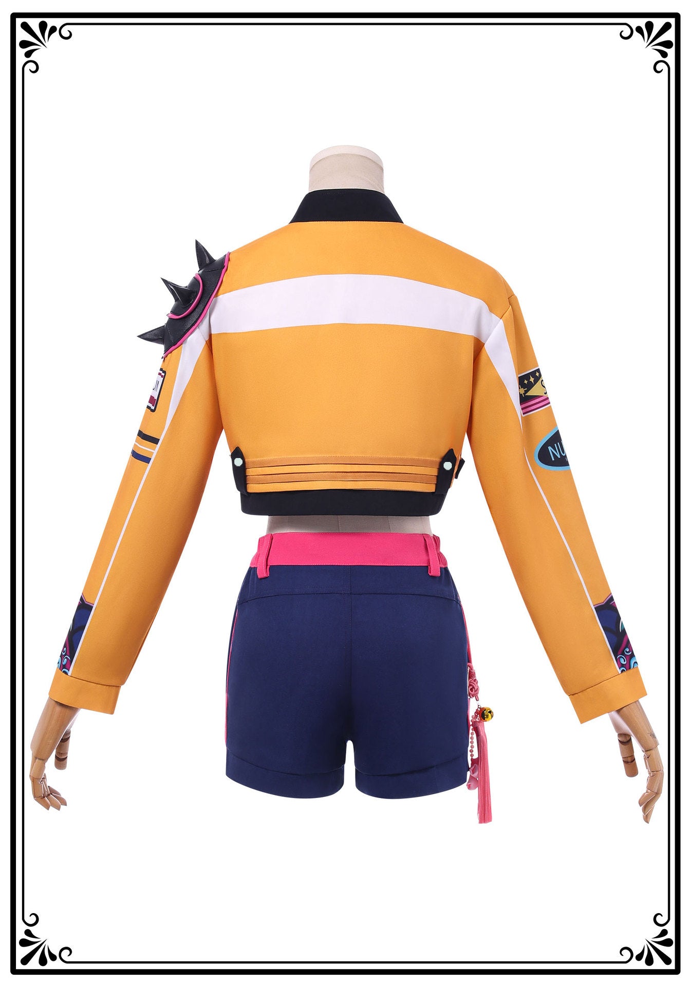 K-POP Demon Hunter Girl Group Cosplay Costume – Lumimira Zoey Outfit