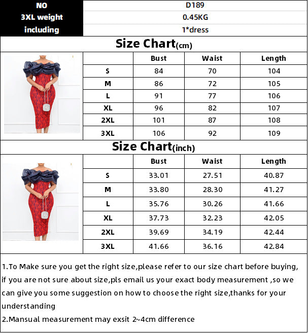 Sexy Off The Shoulder Plus Sizes Lace Party Dresses-Dresses-Free Shipping at meselling99