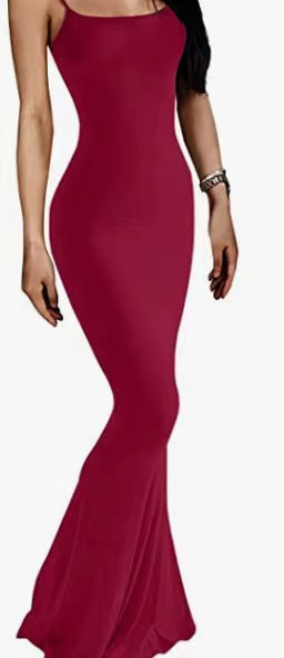 Sexy Spaghetti Straps Sheath Mermaid Dresses